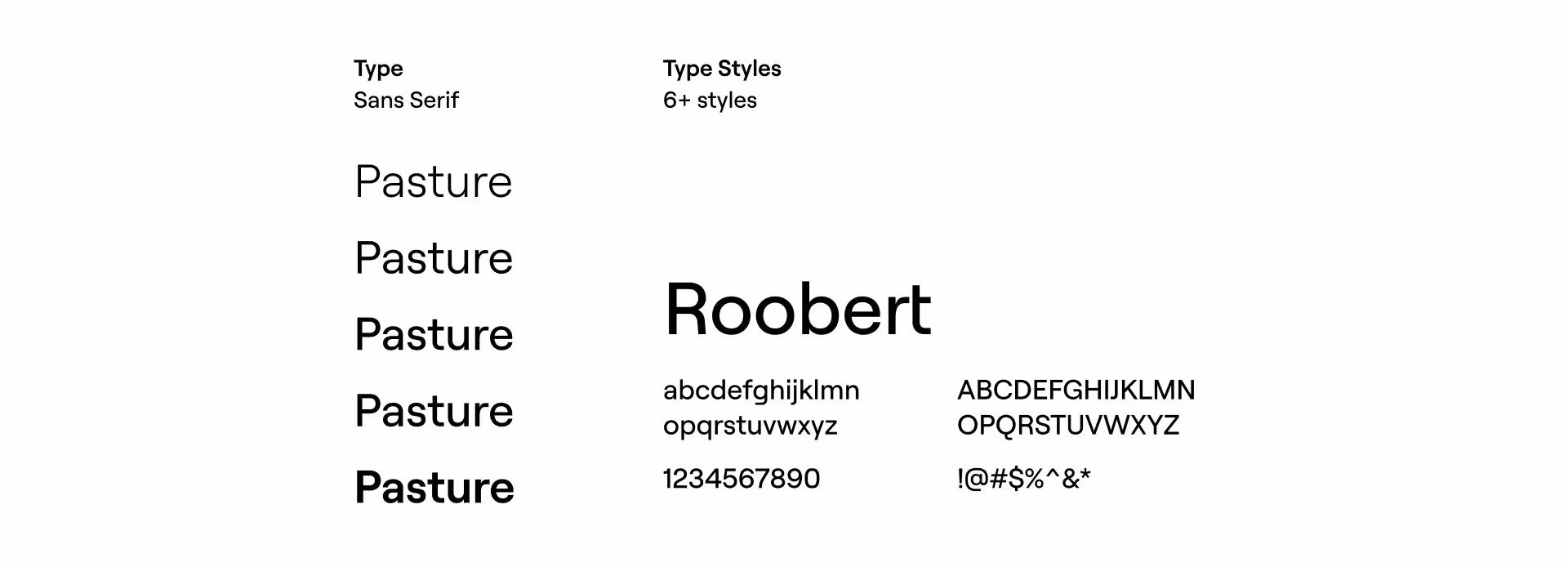 The Pasture Biosciences type specimen
